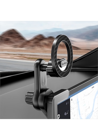 Go Des Gd-hd337 360 Dönebilen Başlıklı V Köşeli Laptop - Monitör Telefon Tutucu Siyah