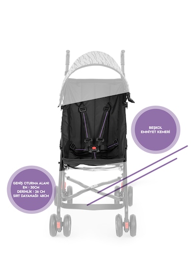 Moony Baby Mb108 Stork Baston Bebek Arabası Puset
