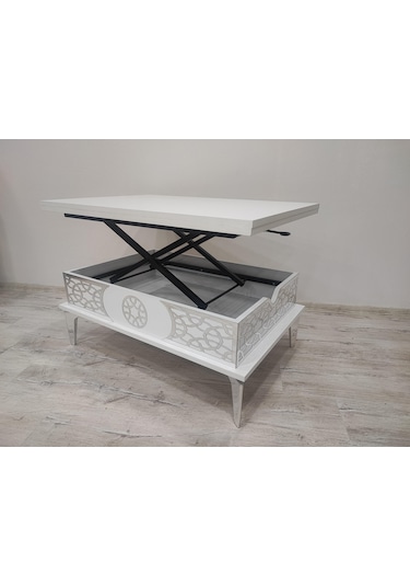 Aras 5 Kademeli Akıllı Sihirli Orta Sehpa 60x90 Gri