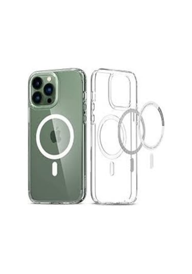 İphone Uyumlu 14 Max Silikon Magsafe Kılıf