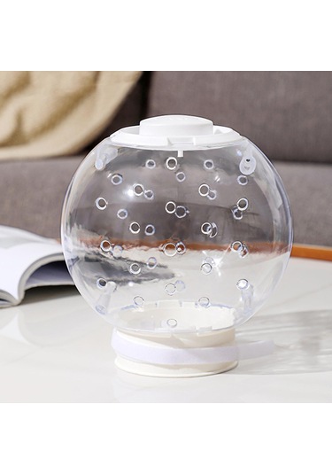 Homyl Kedi Namlu Şeffaf Pet Bakım Başlığı Ev Seyahat 18cm