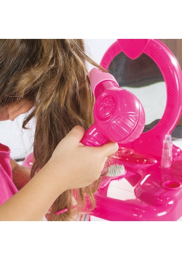 Dolu 1609 Barbie Ayaklı Makyaj Masası ve Sandalye Seti