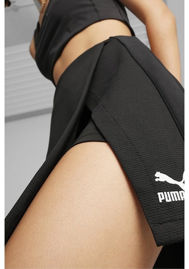 Puma T7 Kadın Şort Etek 624542 01 Siyah