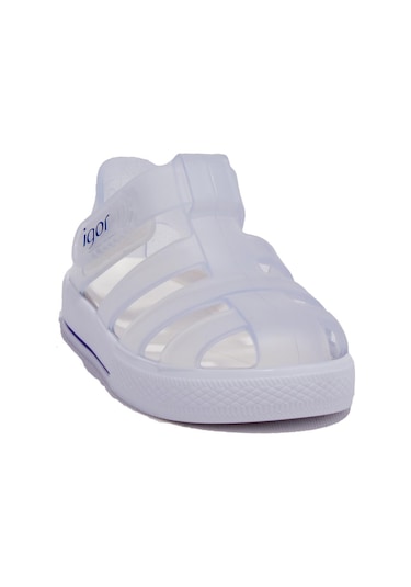 Igor S10171 Star Beyaz Ortopedik Günlük Kız Çocuk Sandalet Beyaz