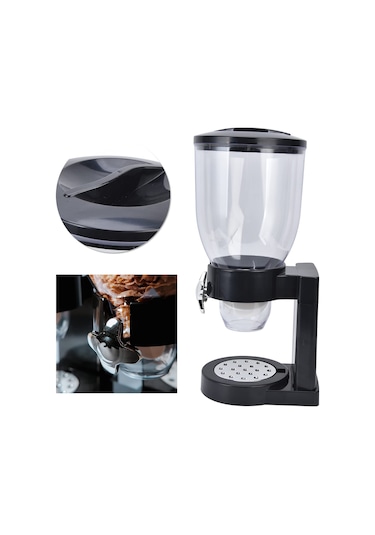 17.5oz Tahıl Dağıtıcı Kabı, Tane Pirinç Için Kauçuk Tabanlı