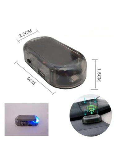 Araç Alarm Işığı Solar Enerjili Yanıp Sönen Güvenlik Uyarı Sistem