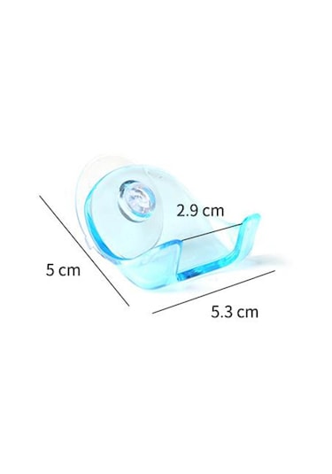 Homyl 5 Adet Plastik Vantuz Tıraş Makinesi Tutucu Rafları