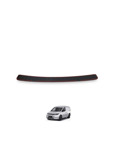 Volkswagen Caddy 2021+ Uyumlu Yedek Parça Arka Tampon Eşiği Mat