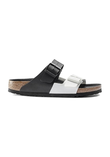 Birkenstock 1019703 Arizona Bf Split Black/white Erkek Terlik 001