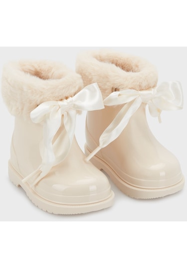 Igor Kız Çocuk Yağmur Çizmesi W10258 Ekru