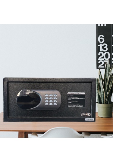 Yuma Ym-802-m Elektronik Şifreli Ve Anahtarlı Çelik Kasa