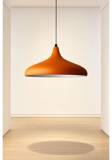 Modern Tasarım Turuncu Sarkıt Avize Salon, Mutfak Ve Ofis İçin Dekoratif Butik Lamba Aydınlatma Turuncu