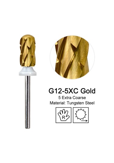 Konik Namlu Tırnak Matkap Uçları Tungsten Karbür Çivi Taşlama Kafası Freze Kesici 4xc Sert Yumuşak Jel Kaldırma Parlatma Dıy Araçları Açık Gri