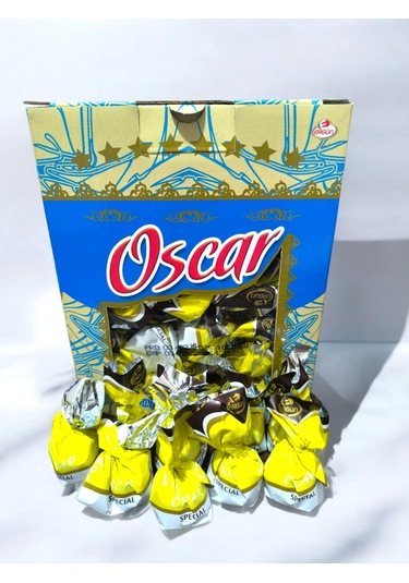 Oscar Fındık Aromalı Sütlü Kokolin Çikolatalı Şeker 1 Kg