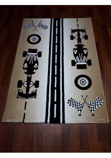Saray Çocuk 12611J Yarış Araba 125X180 Cm Çok Renkli