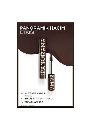 Panorama Chromatic Maskara Brun Leather 30190160-11070 Diğer