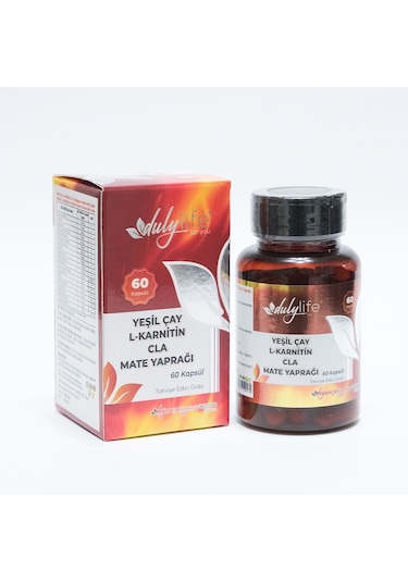 Yeşil Çay L-Karnitin CLA Mate Yaprağı 60 Tablet
