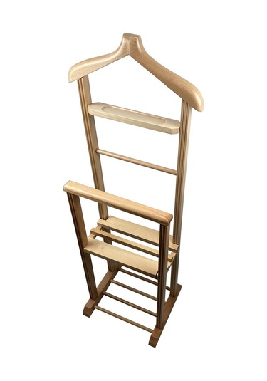 Melada Mobilya Gürgen İkili Dilsiz Uşak Ham Cilalı Sehpalı Ceviz