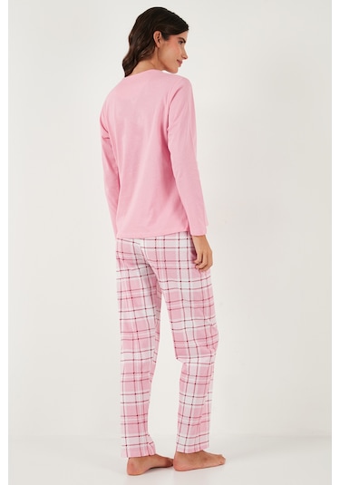 Lela Bayan Pijama Takımı 65723314 Pembe Pembe