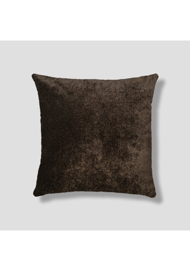 Sezyon Juno 45 45 Koyu Kahverengi Kırlent Kılıfı Koyu Kahverengi