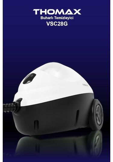 Thomax VSC28G Çok Fonksiyonlu 1500 W Buharlı Temizlik Makinesi