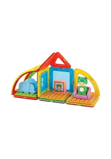 Magformers Mıknatıslı Cube Houseset - Frog - 20 Parça