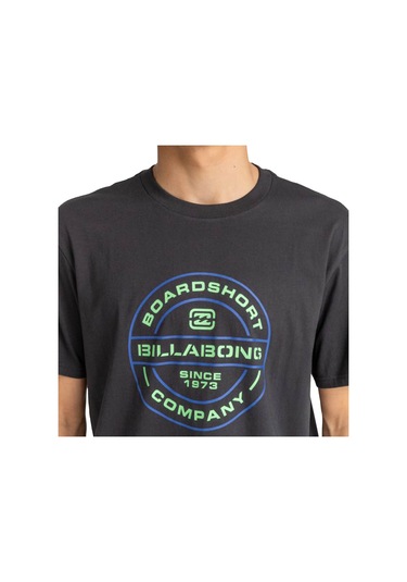 Billabong Erkek Tişört Rotor Fill Ss Siyah Siyah SIYAH