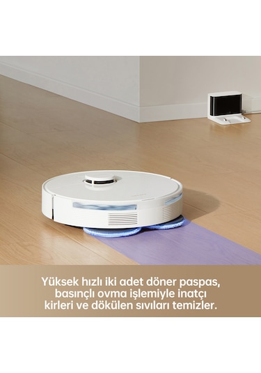 Dreame L10S Pro Gen 2 Robot Süpürge Beyaz