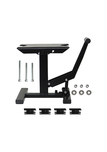 GP Kompozit Enduro Motocross Universal Uyumlu Motosiklet Kaldırma Sehpa Siyah