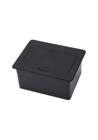 Tenfowee Alüminyum-pc Gizli Masüstü Prizi, 2x Usb 2.1a, Su Ve Toz Koruma, Ateş Direnci, 250v 13a, Ofis/okul/uyumlu