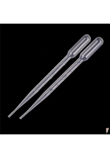 10/20 Adet Transfer Pipetler 3ml Plastik Şeffaf Pipetler Tek