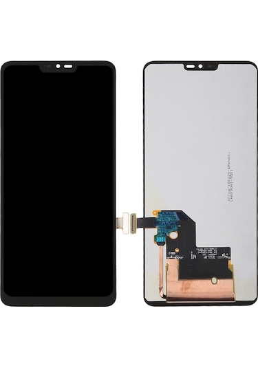 Cbtx Lg G7 Thinq / G710 G710em G710pm Uyumlu Lcd Ekran G710vmp Dijitalleştirici Tam Montaj Siyah