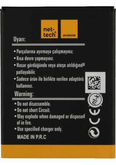 Vestel Uyumlu Venüs V3 5580 için Nettech Nt-32457 2000 Mah Batarya