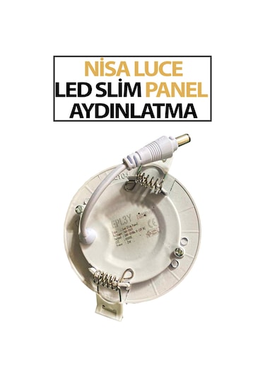 Sıva Altı Led Aydınlatma Paneli 12 Watt Tasarruflu Beyaz Işık