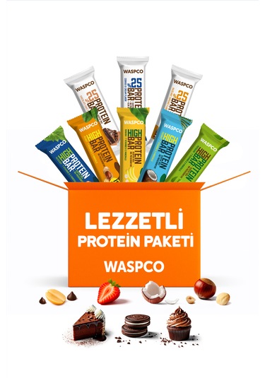 Protein Bar Karma Paketi 8 Adet 8 Çeşit