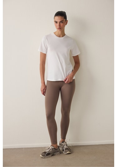 Penti Kırık Beyaz Basic Regular Fit Tişört