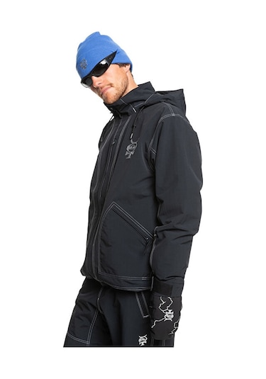 Quiksilver Live Wire Erkek Outdoor Montu Eqytj03443-true-black Siyah