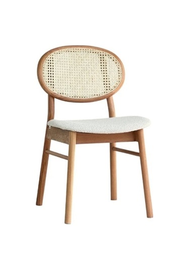 Oslo Hazeranlı Ahşap Sandalye Natürel