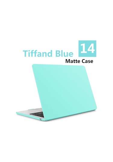 GubisiStore Mat-tiffand Mavi-air M2 2023 A2941-Laptop Çantası Macbook Uyumlu Pro 14 A2442 M1 Max Çip Mac Hava 13.3 A2337 A2