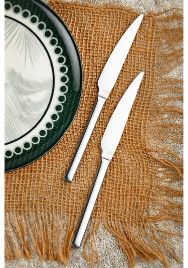 Cooker 2'lı Milas Paslanmaz Çelik Tatlı Bıçağı Ckr2184 Çelik