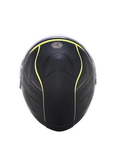 Scoyco Of-669 Cavalry Güneş Vizörlü Açık Yarım Kask Mat Siyah - Neon