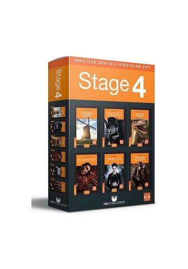 İngilizce Seviyeli Hikayeler Seti - Stage-4- MK Publications