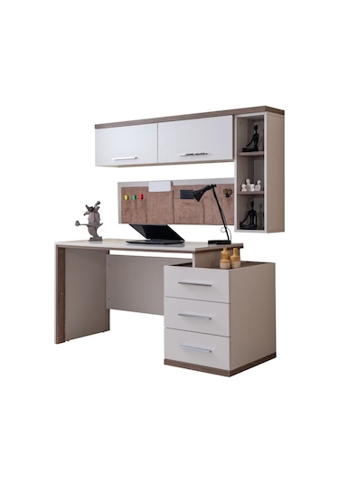 Üniteli Bilgisayar Masası, Milano Çalışma Masası Renksiz