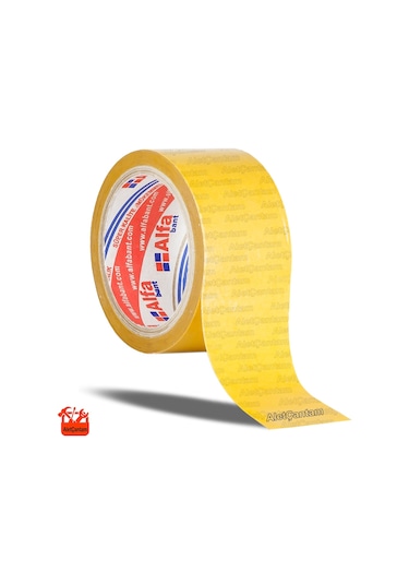 Alfa Halı Bandı Çift Taraflı Şeffaf Film Bant 48 MM x 20mt
