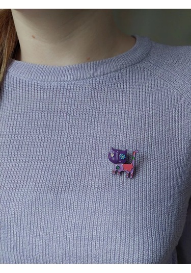 Fashion Jewelry Broş 245193625 Violet