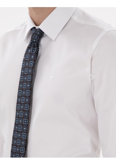 Pierre Cardin Erkek Beyaz Gömlek Basic 50305127-vr013 Beyaz