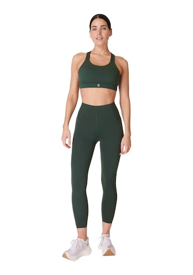Sweaty Betty Power Ultrasculpt High Waist 7/8 Workout Leggings 8022 Yeşil