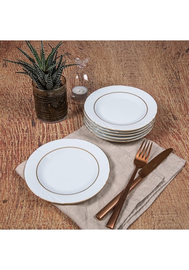 Güral Soprano Pasta Tabağı 6 Adet 16 CM