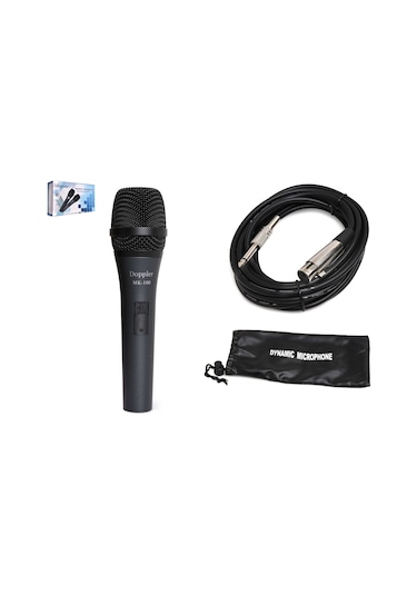 Doppler Kablolu Dinamik El Mikrofonu Mk-100