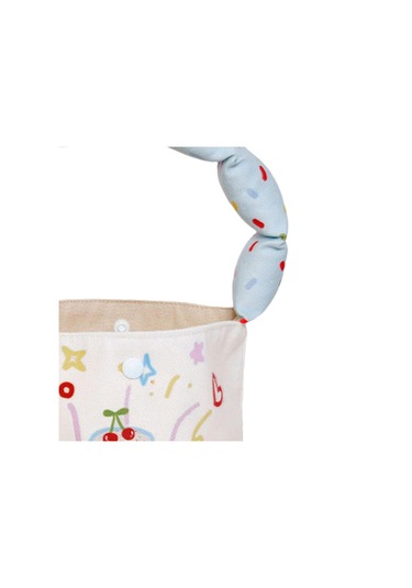 Homyl Kadın Kova Çantası Taşınabilir Çanta Günlük Sevimli Kek Kalıbı